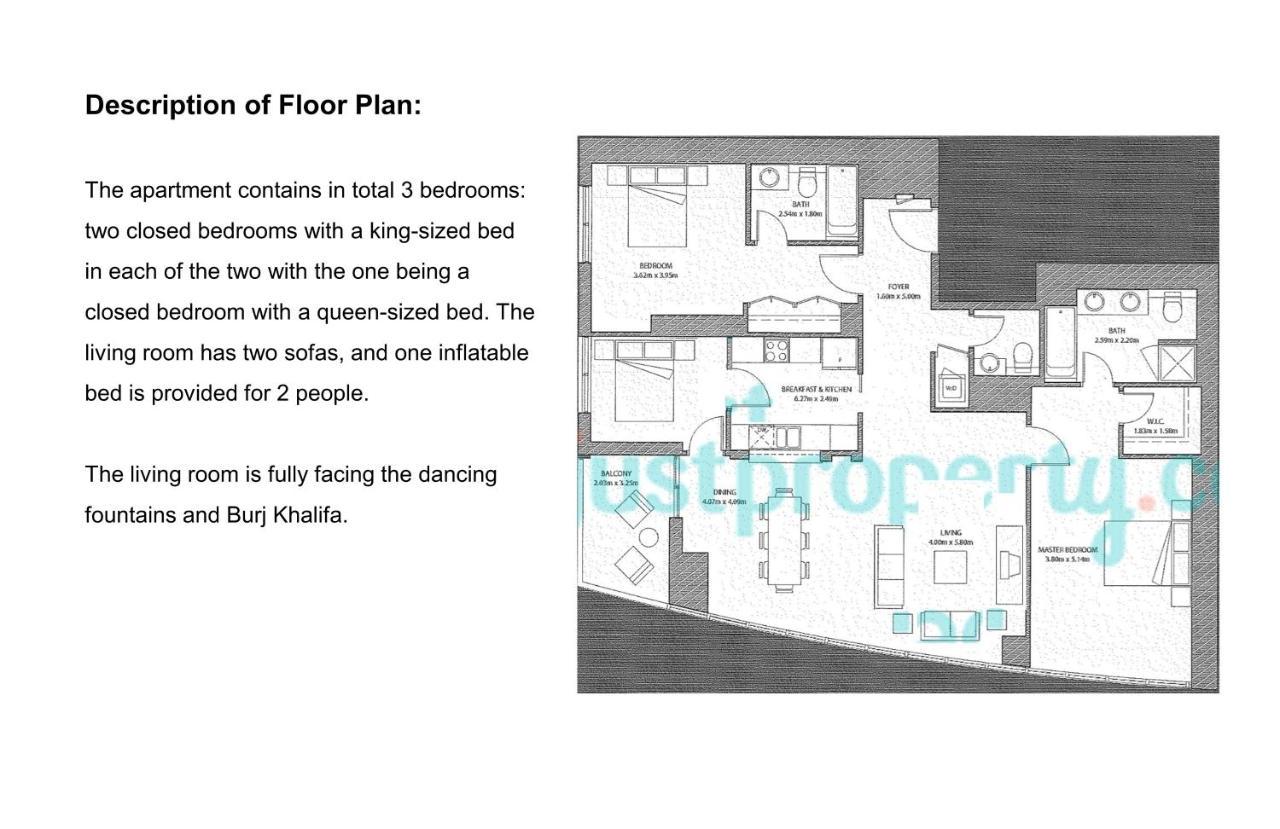 Elite Royal Apartment - Full Burj Khalifa And Fountain View - The Royal Dubai Exterior photo